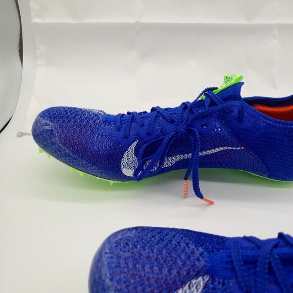 Nike Men\'s Zoom Superfly Elite 2 Track & Field Sprinting Spikes Blue CD4382-400
